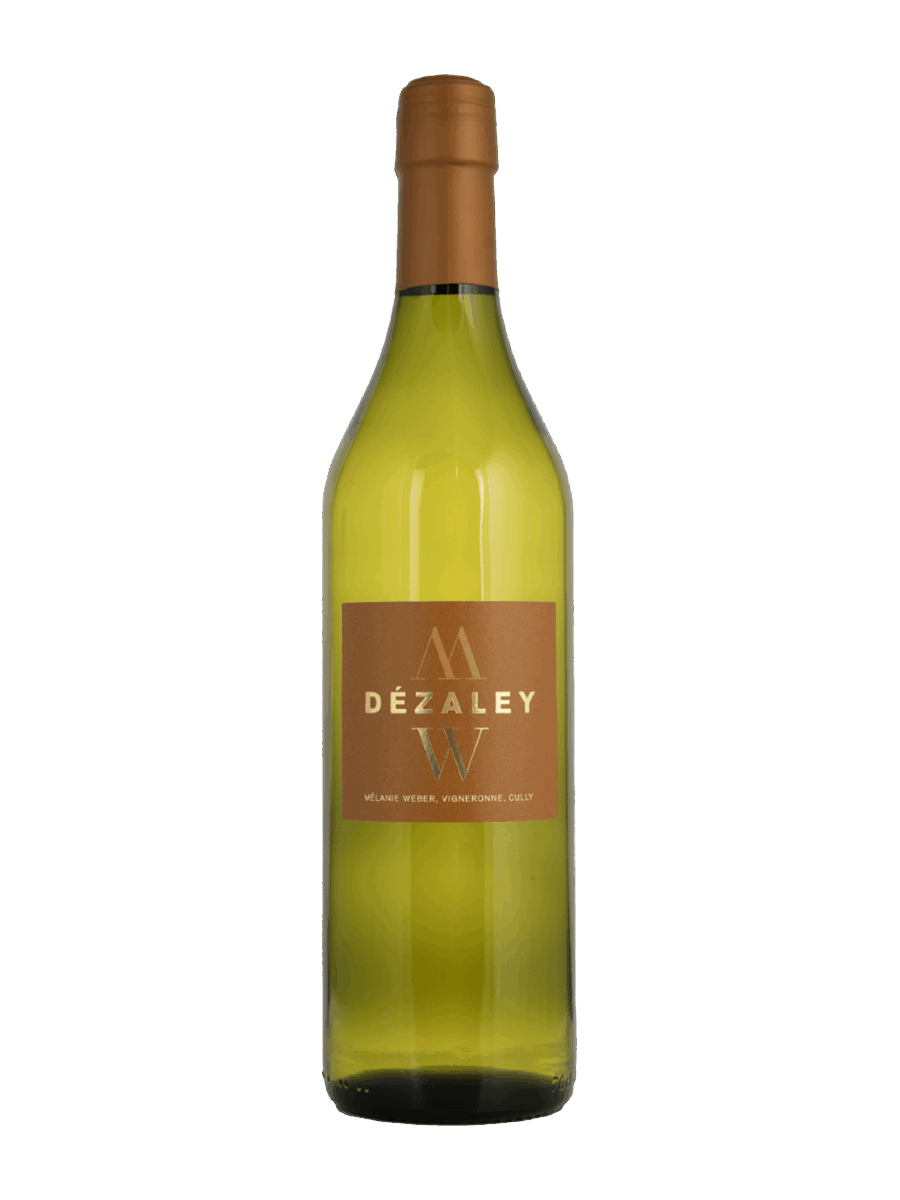 Bouteille de vin (Dézaley) à étiquette ocre "La Chenalette", Chasselas (AOC Grand cru) - Mélanie Weber, vigneronne indépendante à Cully