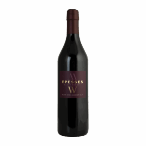Bouteille de vin (Plant Robert) à étiquette bordeau profond, Epesses (AOC Lavaux) - Mélanie Weber, vigneronne indépendante à Cully