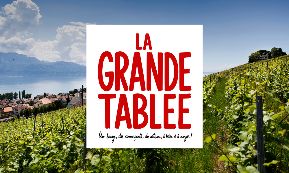 Tablee La grande tablée du bourg de Cully - Mélanie Weber